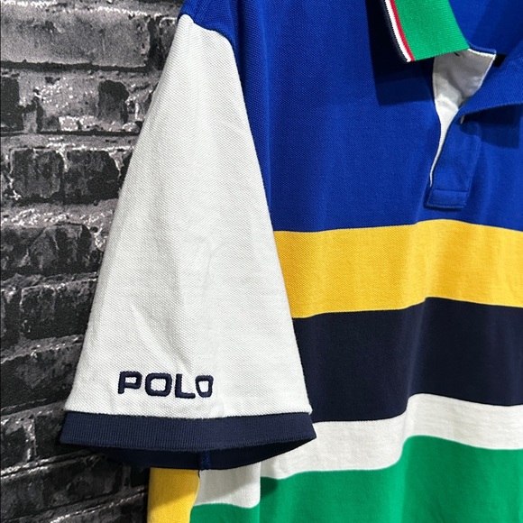 Polo by Ralph Lauren Men's Color Block Polo Shirt - Picture 3 of 4